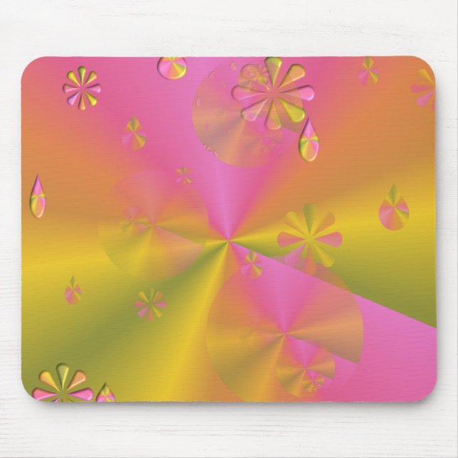 Mousepad Chás psicadélicos do KRW (Frente)
