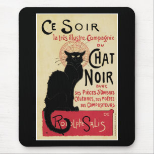 Mousepad Chat Noir