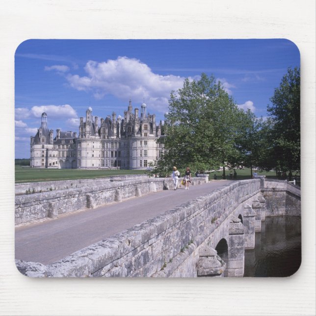 Mousepad Chateau Chambord, Loire Valley, França (Frente)