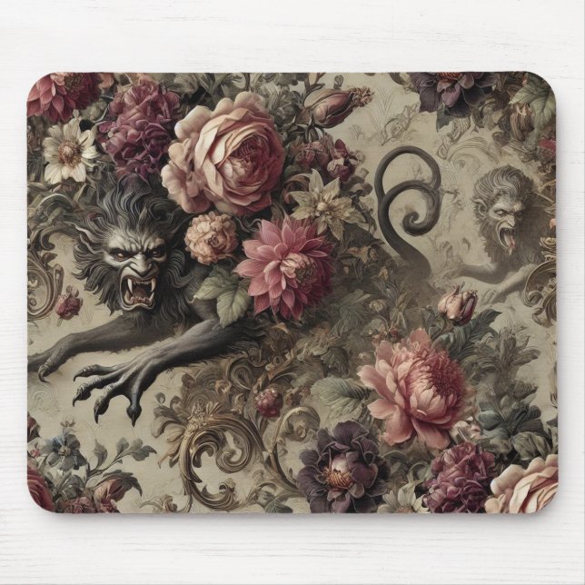 Mousepad Château des Loups - Lobisomem Barroco Gótico (Frente)