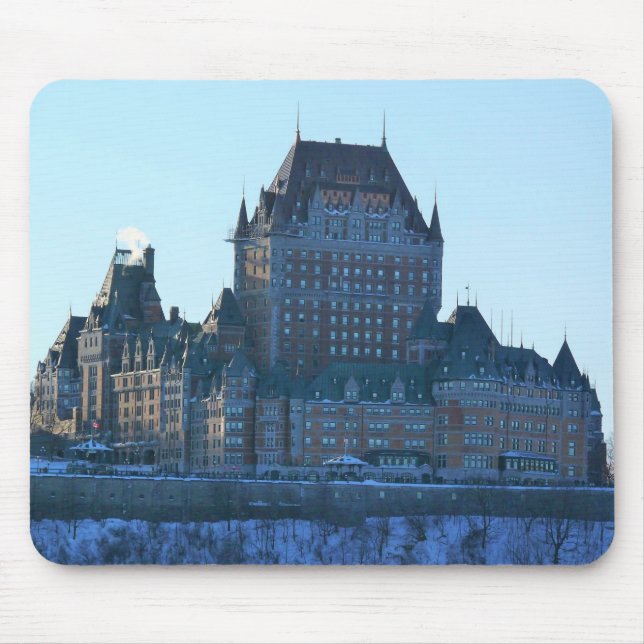 Mousepad Chateau Frontenac, Quebec, Canadá (Frente)