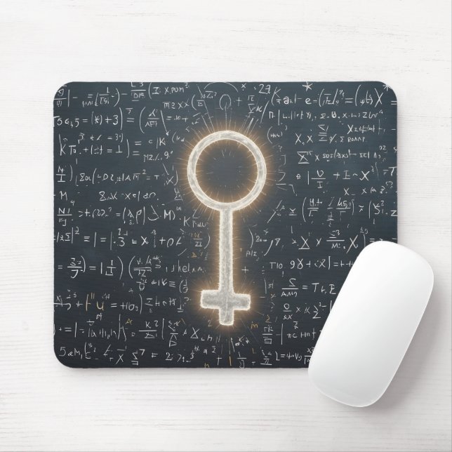 Mousepad Chave de Clareza de Matemática (Com mouse)