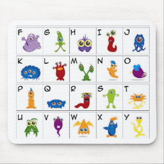 Mousepad Chave de código - monstro