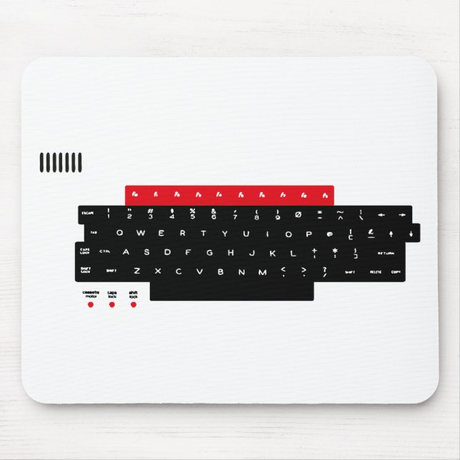 Mousepad Chaves de teclado da BBC micro (Frente)