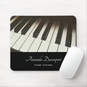 Mousepad Chaves do Piano - Na moda Black & White Photoião