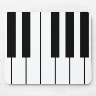 Mousepad Chaves do piano - tapete do rato #1
