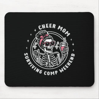 Mousepad Cheer Mom Surviving Comp Weekend Cheerleading Moth
