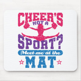 Mousepad Cheer não é um Cheerleader de animação engraçado n