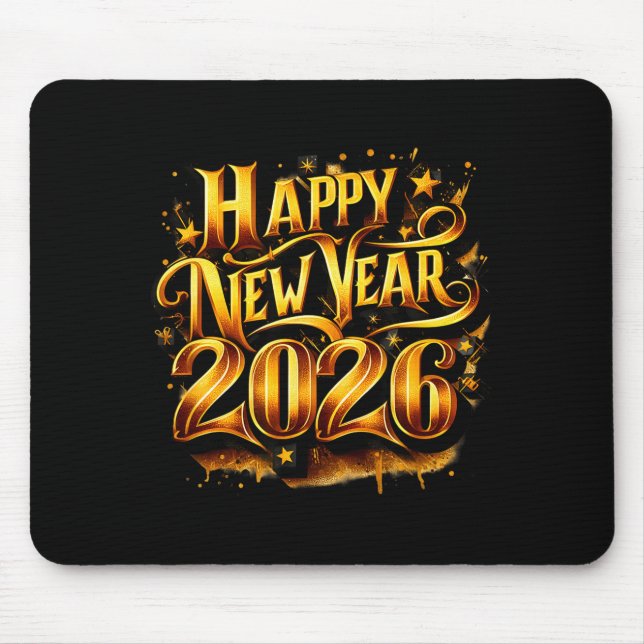 Mousepad Cheers To 2026 Happy New Year Party  (Frente)