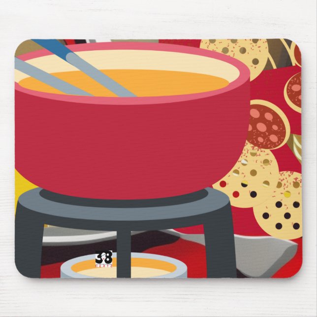 Mousepad Cheese Fondue (Frente)