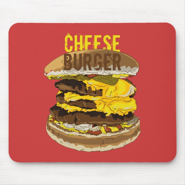 Mousepad Cheeseburger (Frente)