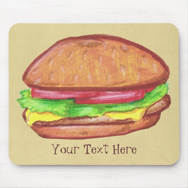 Mousepad Cheeseburger (Frente)