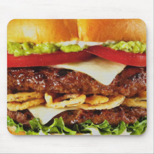 Mousepad Cheeseburger suculento grande