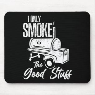 Mousepad Chef Açougueiro Cozinha Churrasco Fumaça Vaca Carn
