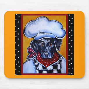 Mousepad Chef Black Lab