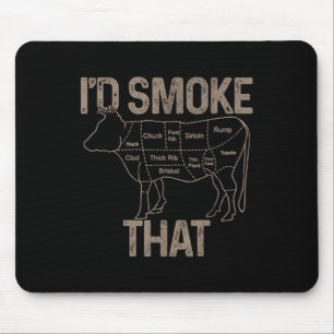 Mousepad Chef Butcher Cook Churrasco Id Fumar Que Carne De 