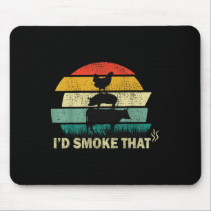 Mousepad Chef Butcher Cook Churrasco Id Fumar Que Carne De 
