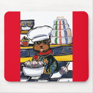 Mousepad chef de Yorkie Poo