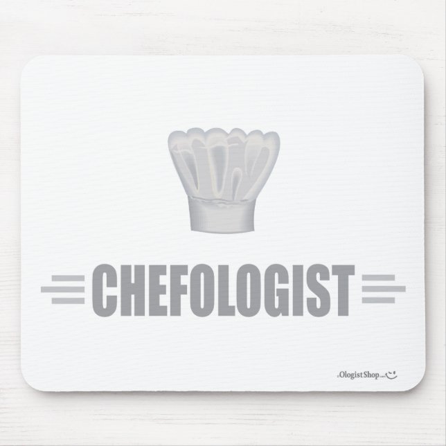 Mousepad Chef Engraçado (Frente)