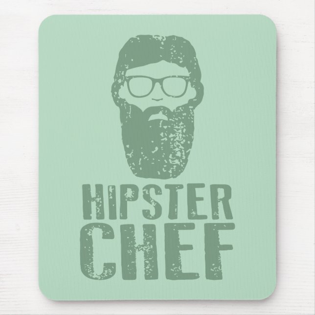 Mousepad Chef hipster (Frente)