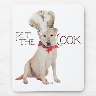 Mousepad Chef Labrador Retriever Amarelo