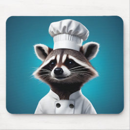 Mousepad Chef Raccoon