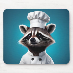 Mousepad Chef Raccoon
