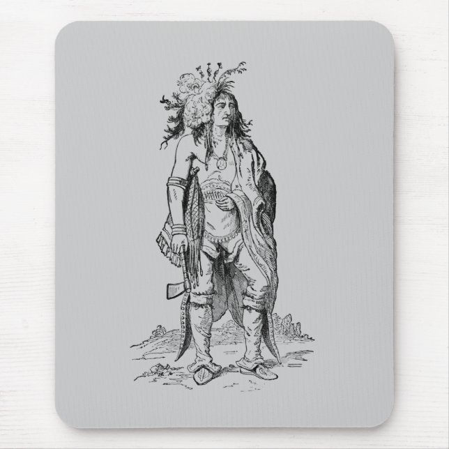 Mousepad Chefe Chefe de Carregamento de Uso da Índia (Frente)