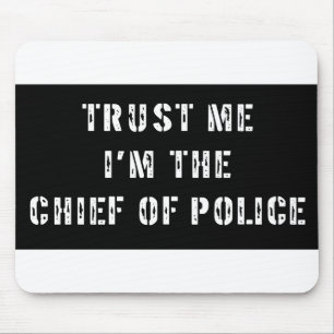 Mousepad Chefe da polícia do super-herói