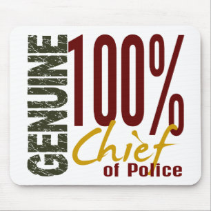Mousepad Chefe da polícia genuíno