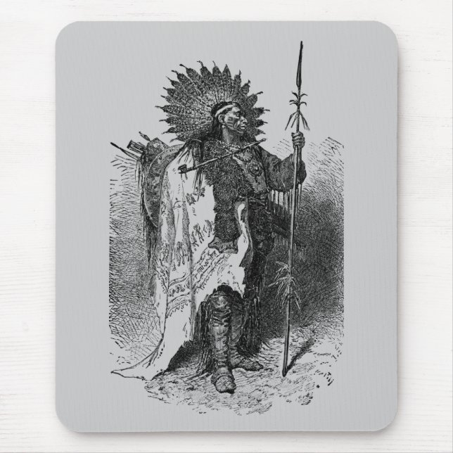 Mousepad Chefe de Mouse Indiano (Frente)