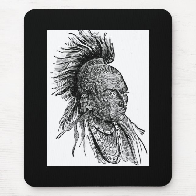 Mousepad Chefe de Mouse Indiano (Frente)
