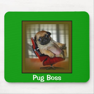 Mousepad Chefe do Pug