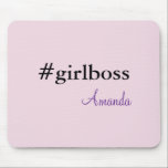 Mousepad Chefe e Nome da Menina Rosa Moderna | melhor Mouse<br><div class="desc">Apresentando a coleção de Chefes e Nomes de Menina Rosa Moderna no Zazzle! Esta tendência e coleção de na moda é perfeita para todas as mulheres fortes e independentes que estão a balançar as suas carreiras e a fazer de uma declaração. Quer você seja uma garota chefe ou procurando um...</div>