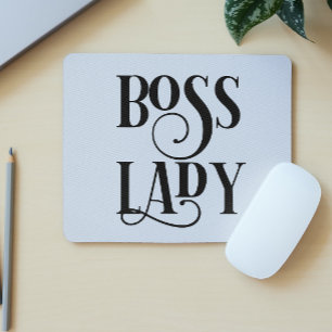 Mousepad Chefe Lady Office Humor