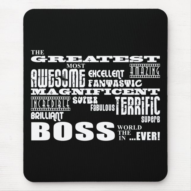 Mousepad Chefes modernos legal do divertimento: O grande (Frente)
