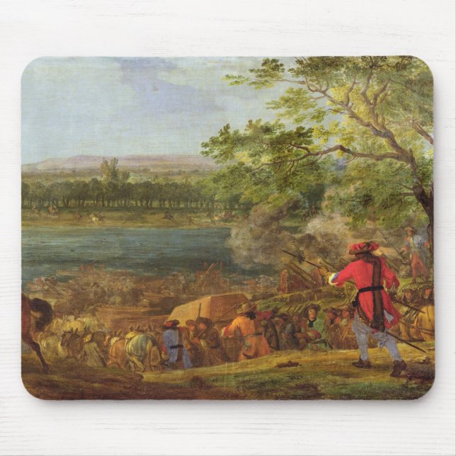 Mousepad Chegada de Pontoneers para cruzar-se do (Frente)