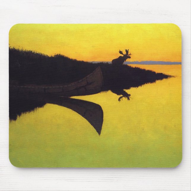 Mousepad Chegando à Chamada ~ Frederic Remington (Frente)