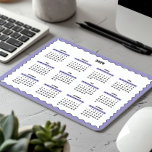 Mousepad cheio ANUAL ANO 2025 PAPEL ondulado NEGRO<br><div class="desc">Púrpura, preta e branca — um mínimo e básico Mousepad de Calendário de 12 meses de 2025 com um fundo branco limpo, uma borda ondulada na moda púrpura e sotaque preto elegante. Este design oferece uma aparência moderna perfeita para o escritório doméstico, um presente pensativo, mas simples, para um colega...</div>