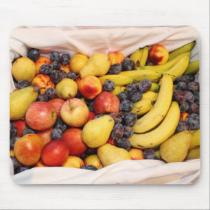 Mousepad Cheio De Cesto De Frutas