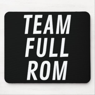Mousepad Cheio Rom da Equipe Gym de Construção de malhação