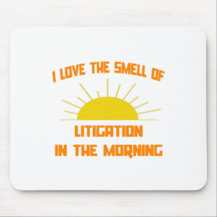 Mousepad Cheiro de litígio pela manhã
