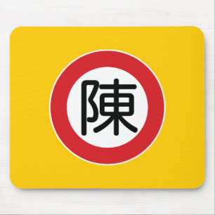 Mousepad Chen conhecido chinês de "sinal rua "