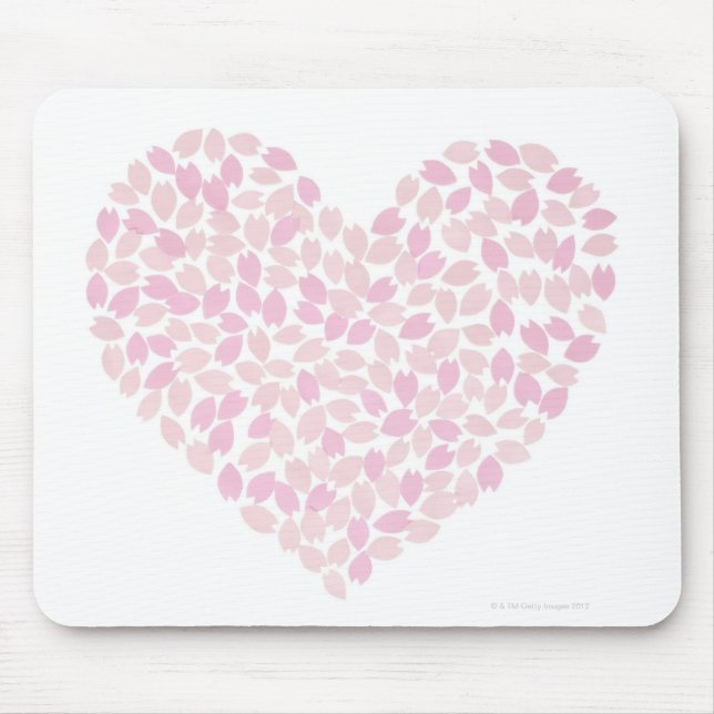 Mousepad Cherry Blossom Heart (Frente)