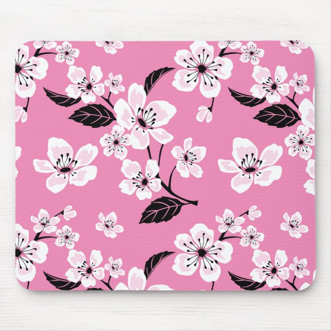 MOUSEPAD CHERRY BLOSSOM - SAKURA (LITE PINK) (Frente)