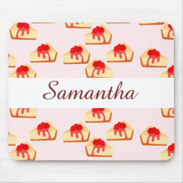 Mousepad Cherry Cheesecake Dessert