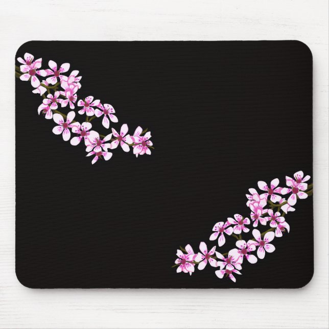 Mousepad Cherry flowers (Frente)
