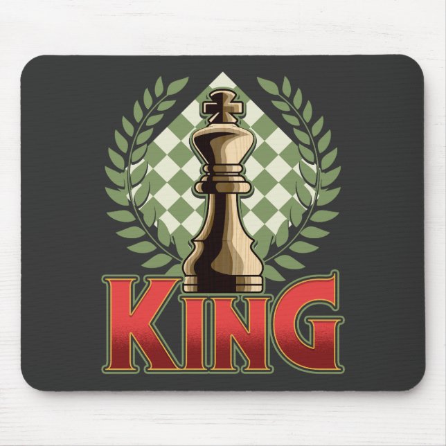 Mousepad Chess King (Frente)