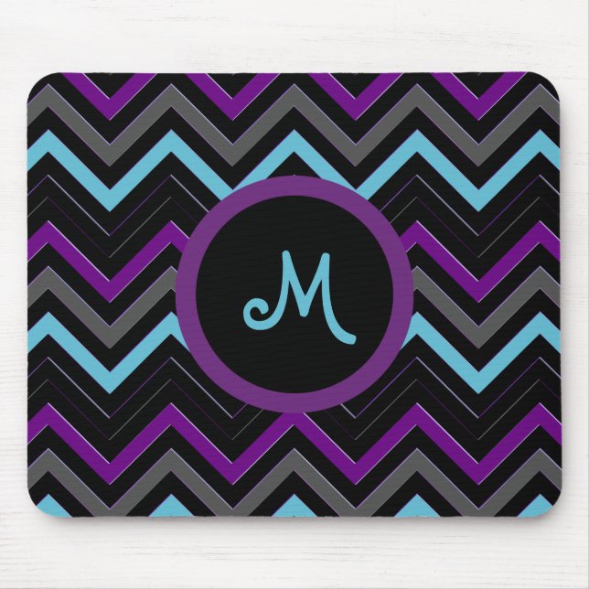 Mousepad Chevron Bold Wave Mountain Top Pad (Frente)