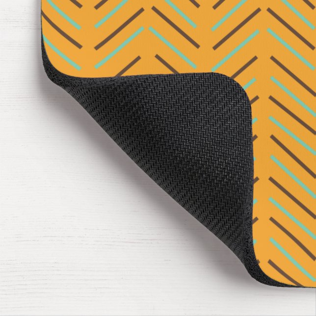 Mousepad Chevron dos anos 70 (Canto)